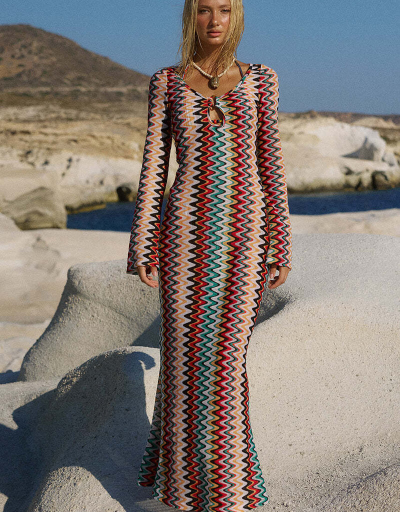 Emerie Scoop Neck Maxi Dress