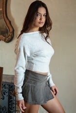 Gaines Off Shoulder Knit Sweater
