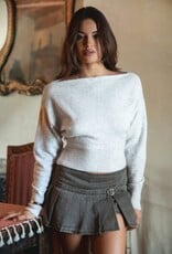 Gaines Off Shoulder Knit Sweater