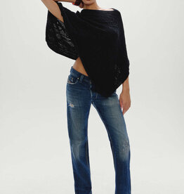 Frankies Bikinis Aspen Cable Knit Poncho