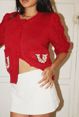 Solid Stretch Twill Mini Skort