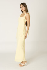 Jinea Chiffon Frill Maxi Dress