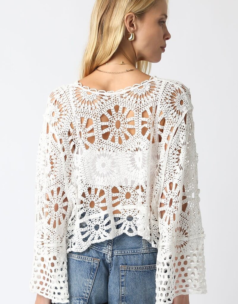 Carson Crochet Cardigan
