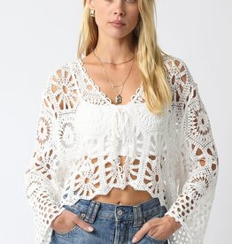 Carson Crochet Cardigan