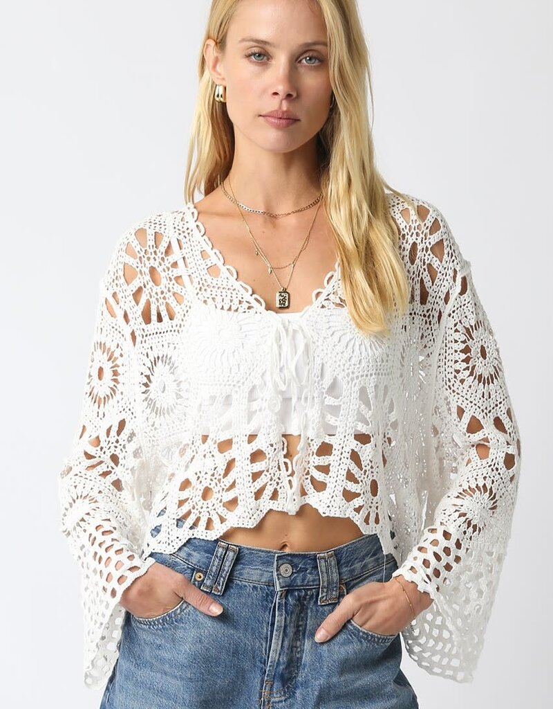 Carson Crochet Cardigan