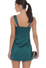 Lucy In The Sky Satin Shift Mini Dress