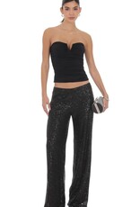 Lucy In The Sky Straight Sequin Pants