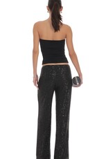 Lucy In The Sky Straight Sequin Pants