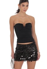 Lucy In The Sky Circle Sequin Skirt