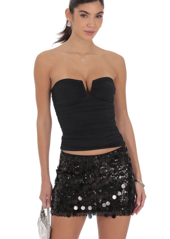 Lucy In The Sky Circle Sequin Skirt