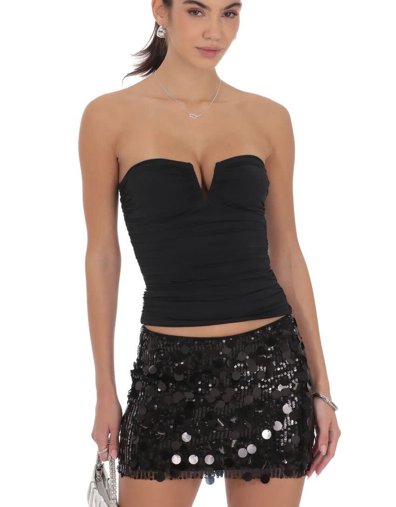 Lucy In The Sky Circle Sequin Skirt