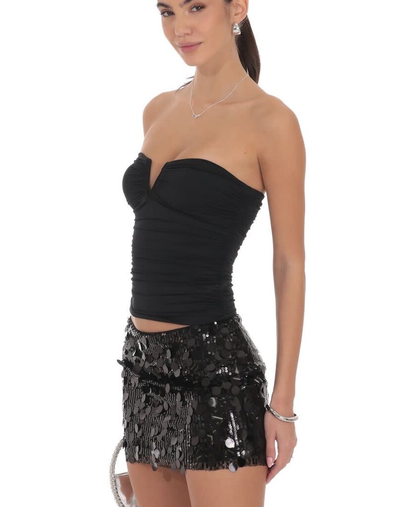 Lucy In The Sky Circle Sequin Skirt
