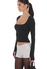 Lucy In The Sky Open Back Twist Top
