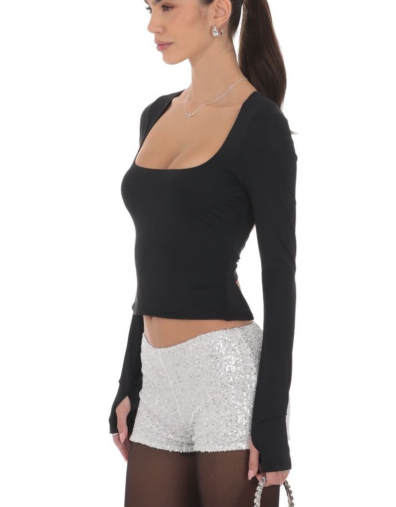 Lucy In The Sky Open Back Twist Top