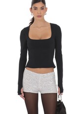 Lucy In The Sky Open Back Twist Top