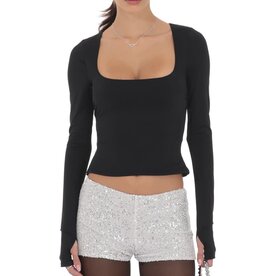 Lucy In The Sky Open Back Twist Top