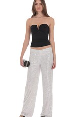 Lucy In The Sky Straight Sequin Pants