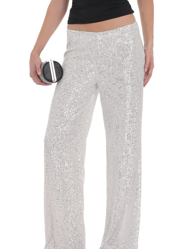 Lucy In The Sky Straight Sequin Pants