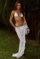 Briana Wrap Hem Maxi Skirt