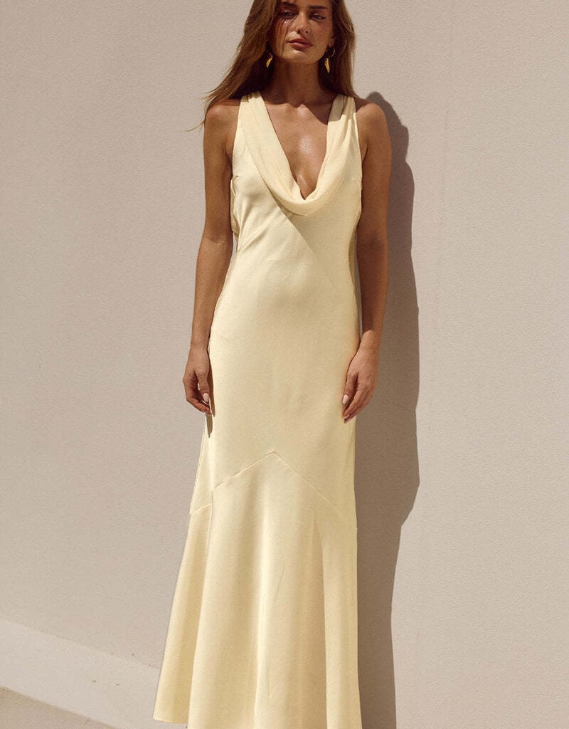 Gabriella Cowl Maxi Dress