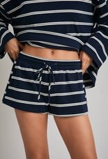 Low Waist Striped Shorts