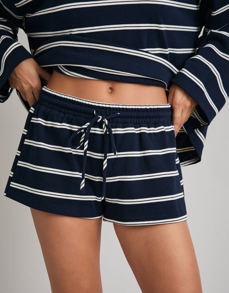Low Waist Striped Shorts