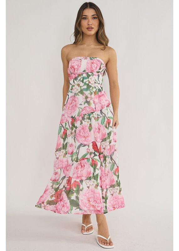 Willow Tiered Floral Maxi Dress