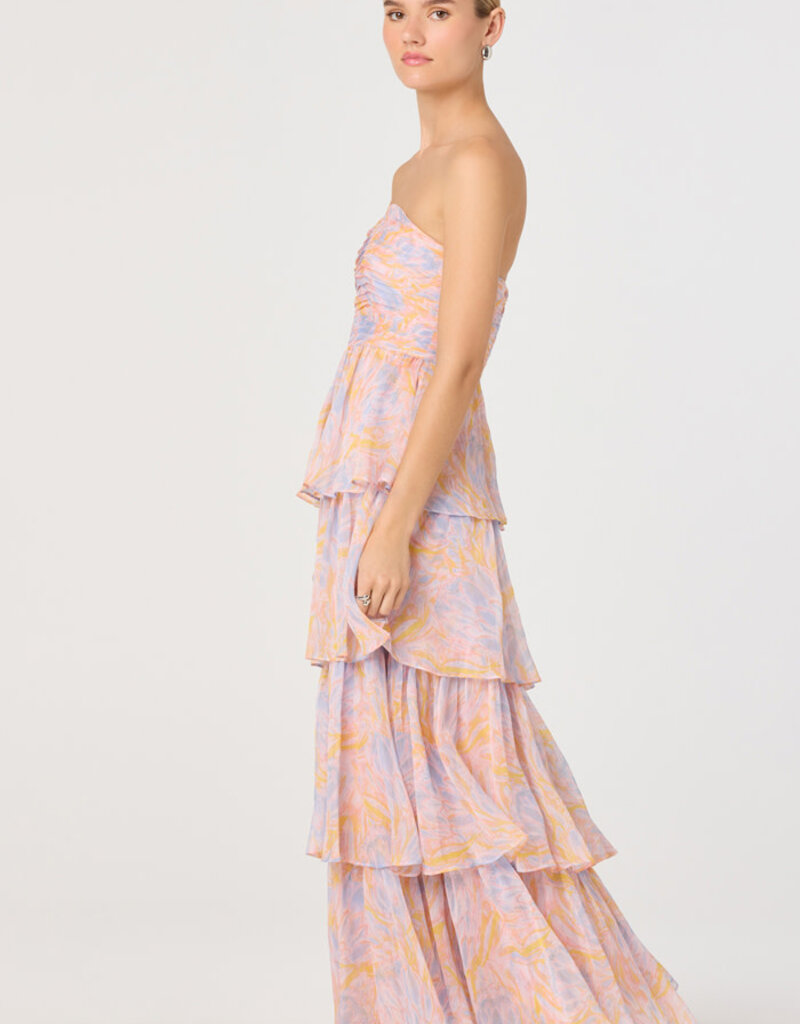 ASTR Anisha Strapless Maxi Dress