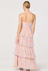 ASTR Anisha Strapless Maxi Dress