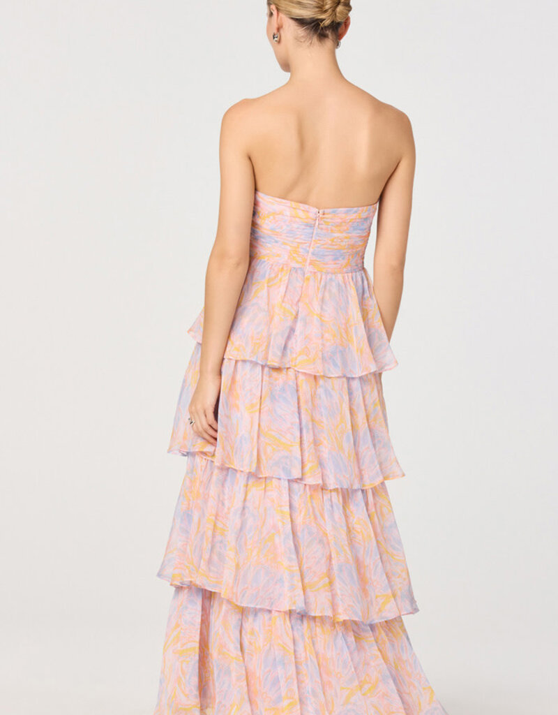 ASTR Anisha Strapless Maxi Dress