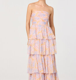 ASTR Anisha Strapless Maxi Dress