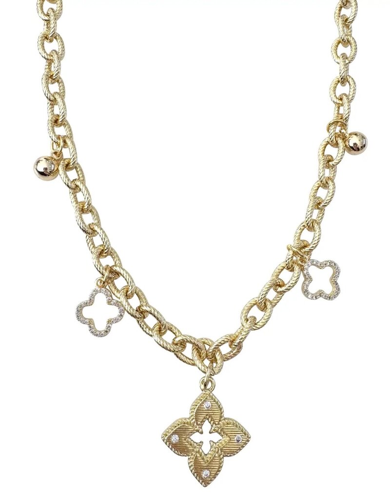 Dua Clover Charm Necklace