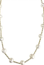 Halo Pearl Necklace