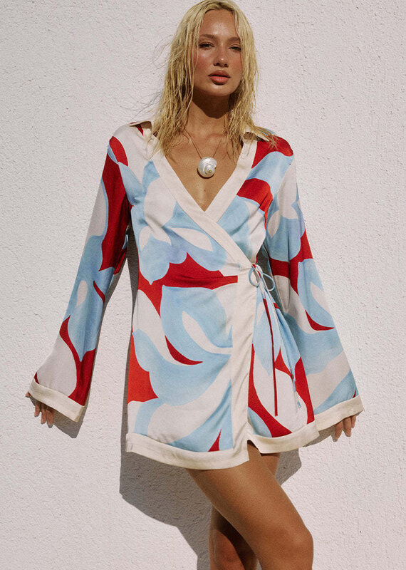 Amoree Long Sleeve Mini Dress