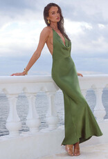 Posey Low Plunge Maxi Dress