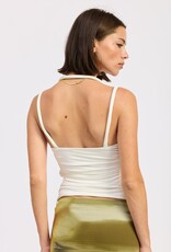 Rope Tie Ruched Cami Top