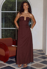 Martha Strapless Maxi Dress