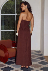 Martha Strapless Maxi Dress
