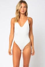 Plunging Low Back Bodysuit