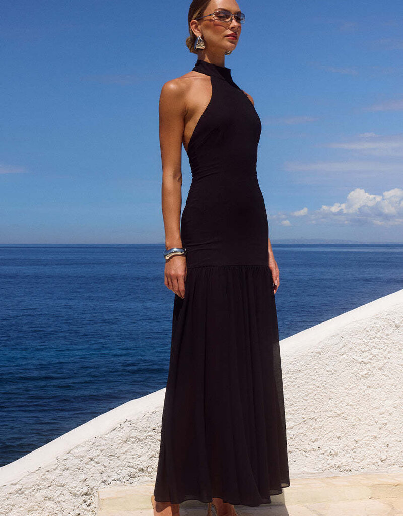 Yazmin Halter Maxi Dress