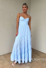 Cami Strap Tiered Maxi Dress