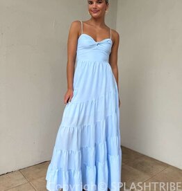 Cami Strap Tiered Maxi Dress