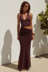 Valeria Halter Cutout Maxi Dress