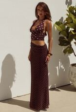 Valeria Halter Cutout Maxi Dress