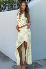 Melody Flounce Midi Skirt