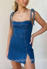 Kelsea Tie Strap Mini Dress