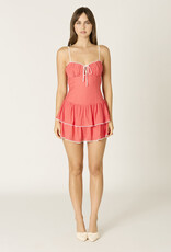 Rowen Tiered Open Back Mini Dress