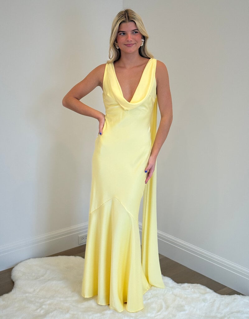 Gabriella Cowl Maxi Dress