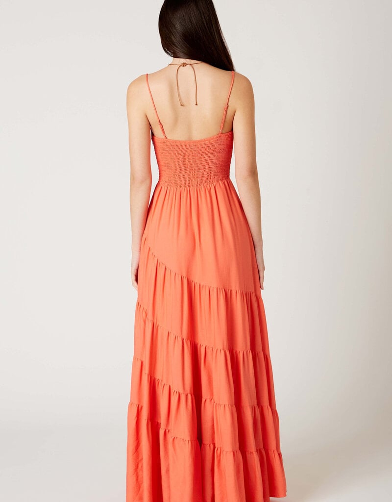 Cami Strap Tiered Maxi Dress