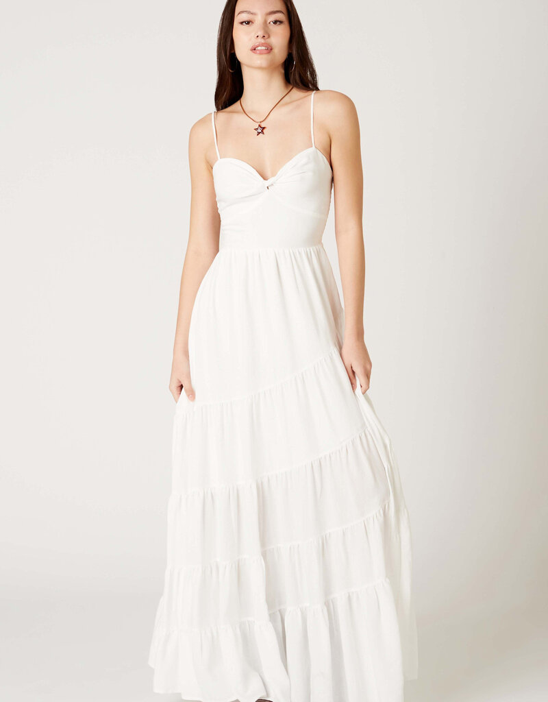 Cami Strap Tiered Maxi Dress